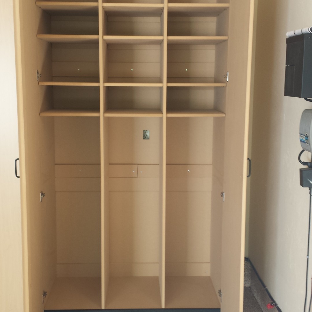 Photos Of Commercial Garage Cabinets Overhead Racks And Closet