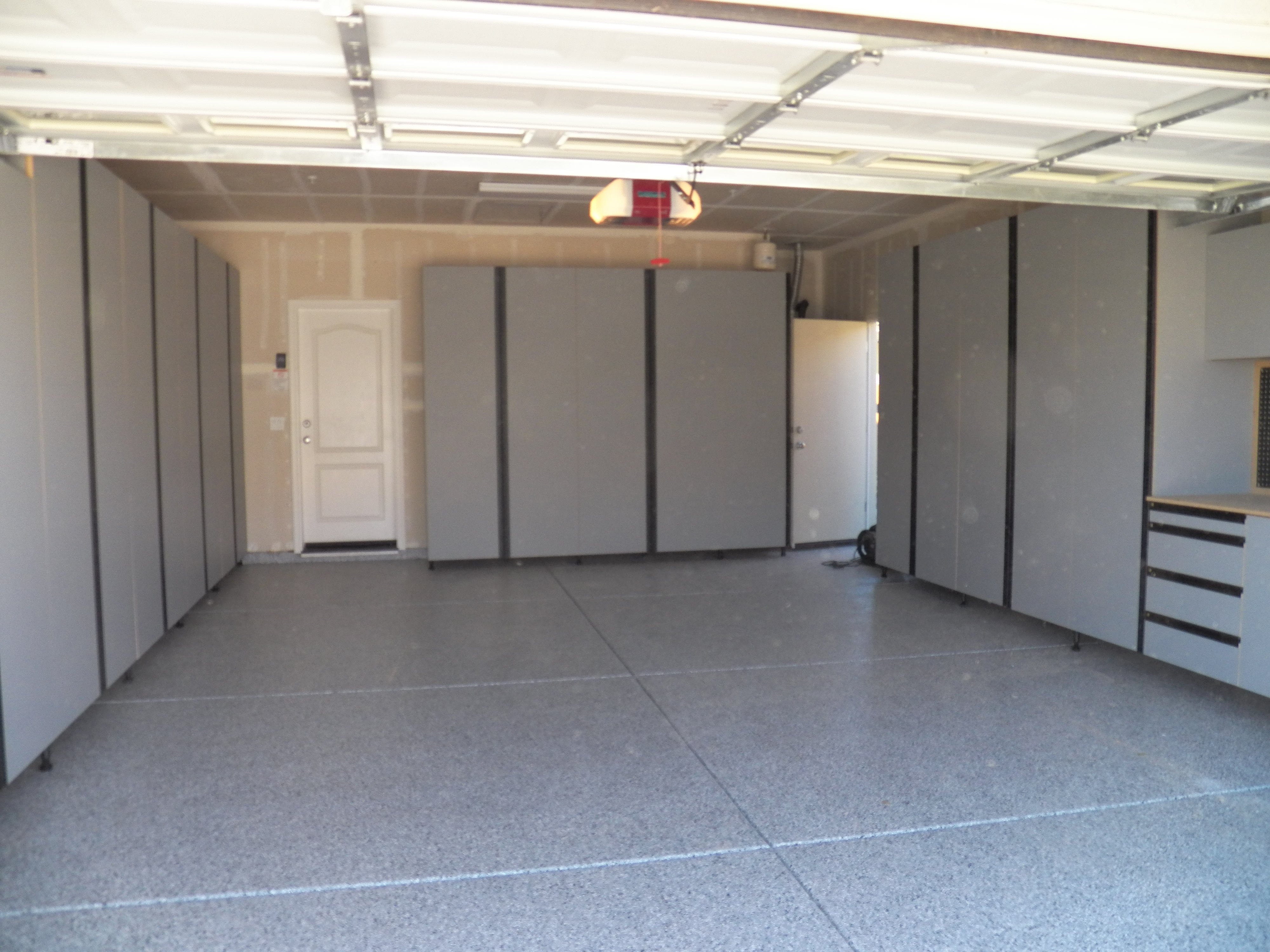 Gray Cabinets | All Star Garage Inc